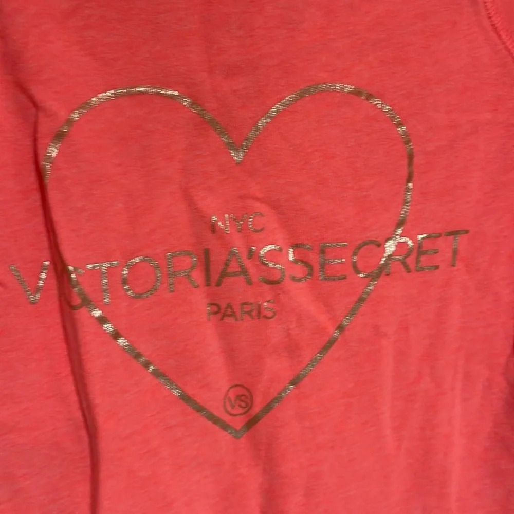 Victoria’s Secret zip up hoodie fluorescent hot pink sz XS (b1) - Picture 10 of 16